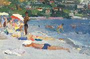 unknow artist, A Beach in Evpatoria